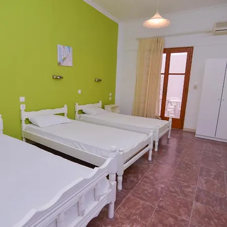 Kavos Room For 3 Next To The Beach Shared Veranda Kávos